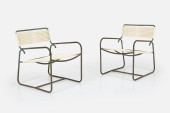 WALTER LAMB, LOUNGE CHAIRS (2)