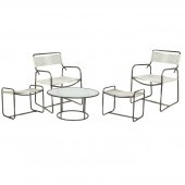 WALTER LAMB OTTOMANS, LOUNGE C