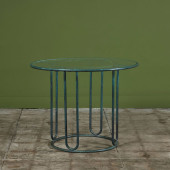 WALTER LAMB, ROUND DINING TABL