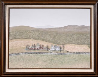 Walter Mihalick oil on masonite,