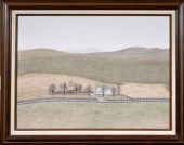 Walter Mihalick oil on masonit