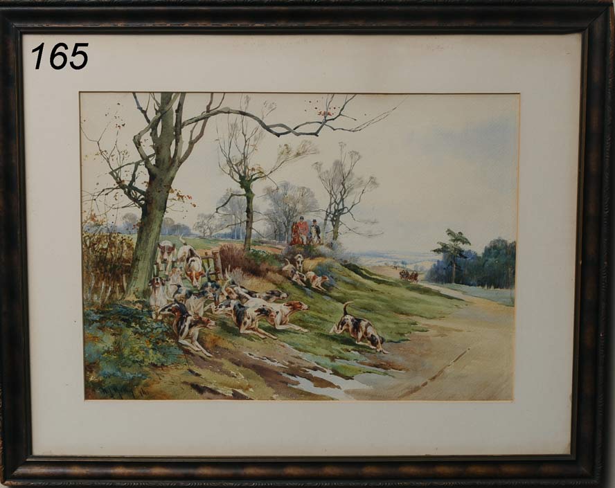 Walter Morby The Fox Hunt 15'' x