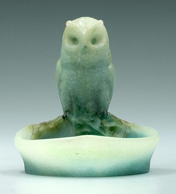 Walter, Nancy owl ashtray, French