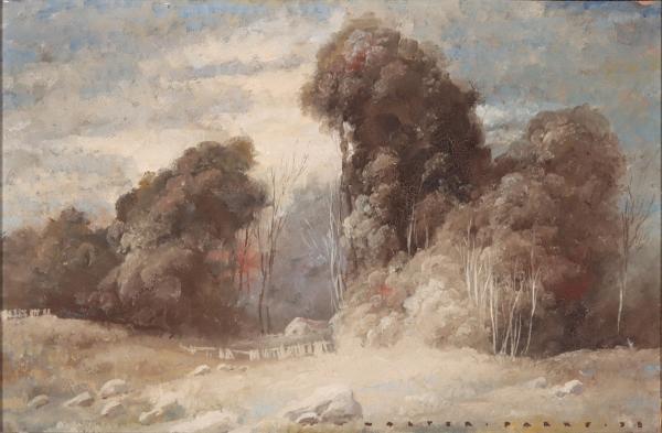 WALTER PARKE (1909-1994) 1938 OIL