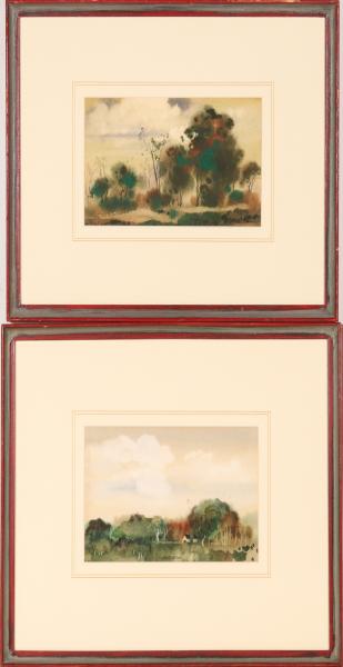 WALTER PARKE (1909-1994) WATERCOLOR
