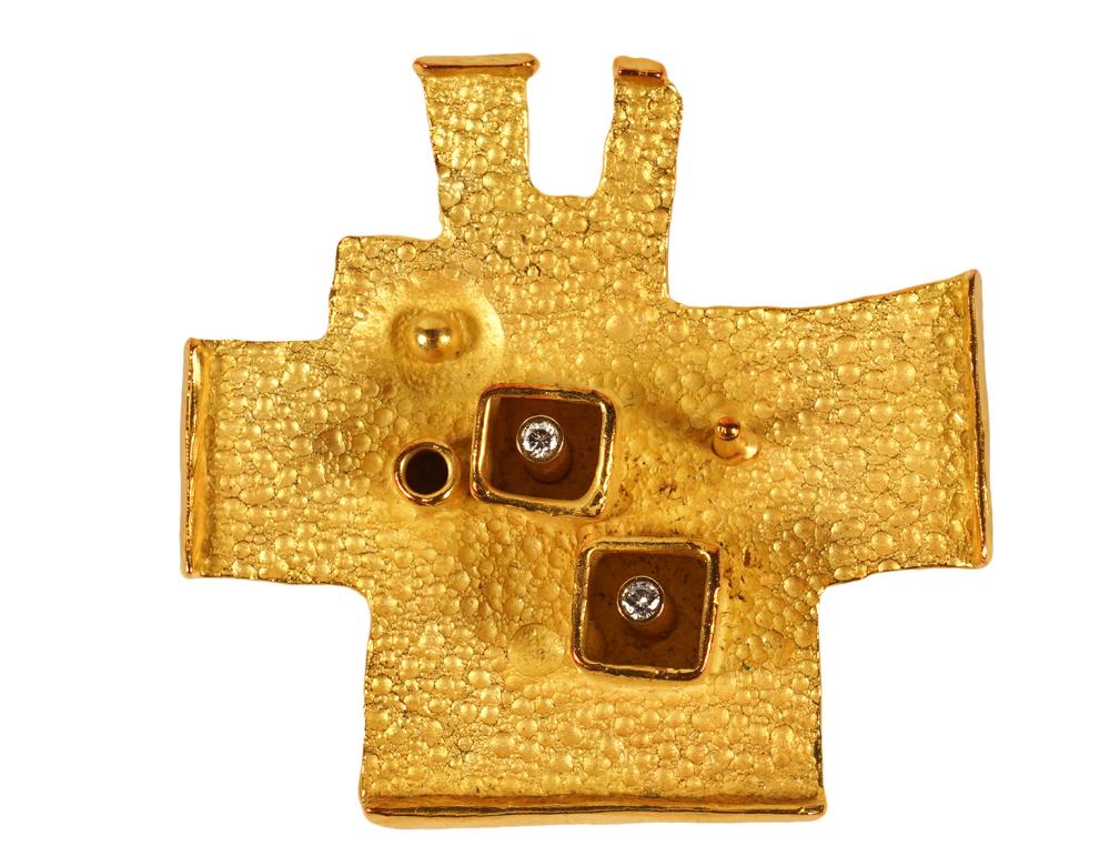 WALTER SCHLUEP 18KT GOLD &