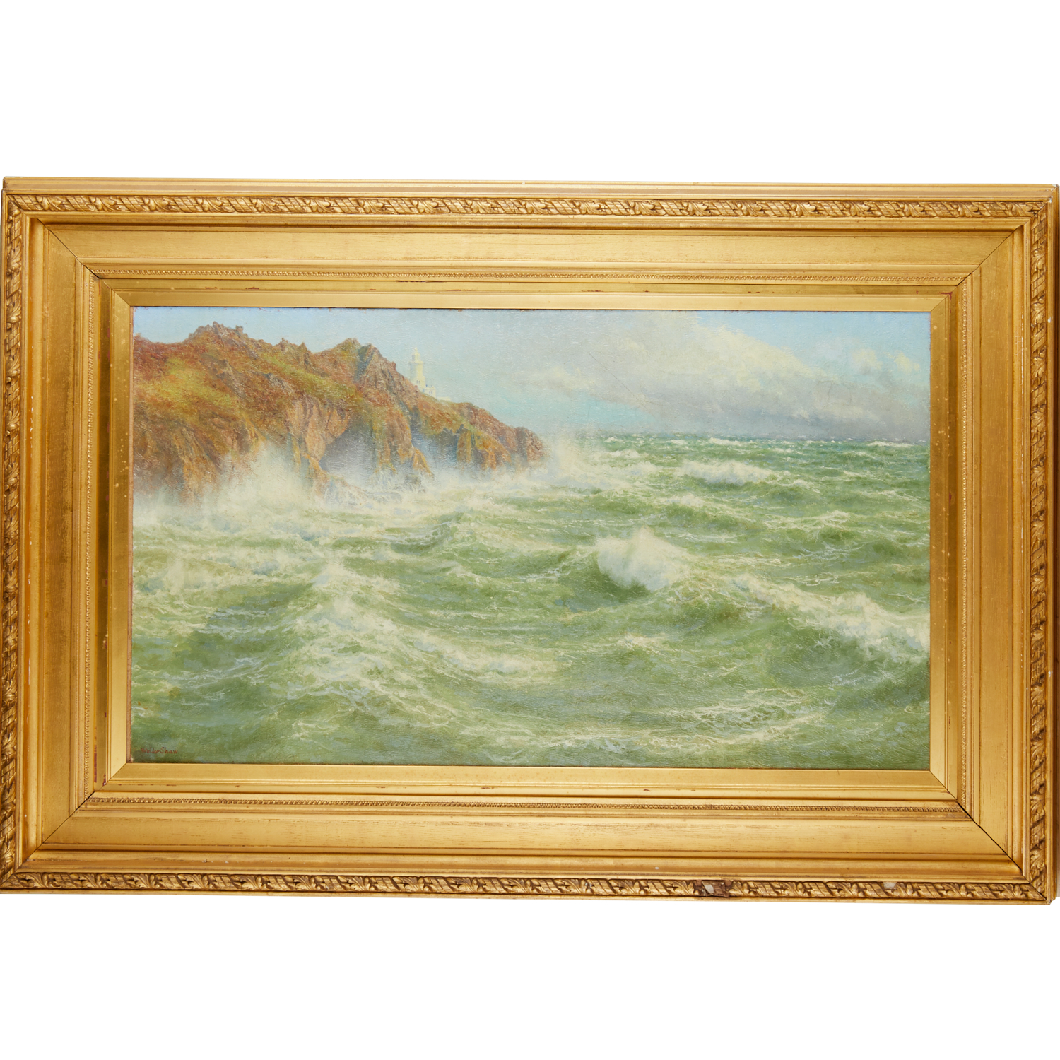 WALTER SHAW, OIL ON CANVAS Walter