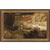 WALTER SHIRLAW, OIL ON CANVAS