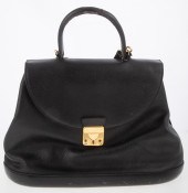 WALTER STEIGER BLACK LEATHER H
