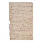 WALTER STEWART, DRAFT LETTER T