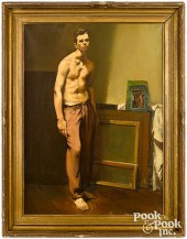 WALTER STUEMPFIG OIL ON CANVAS