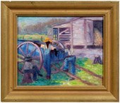 Walter Thompson painting, thre