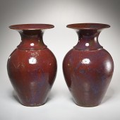 WALTER YOVAISH, PAIR STUDIO PO