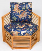 WALTERS WICKER INC. BAMBOO HEX
