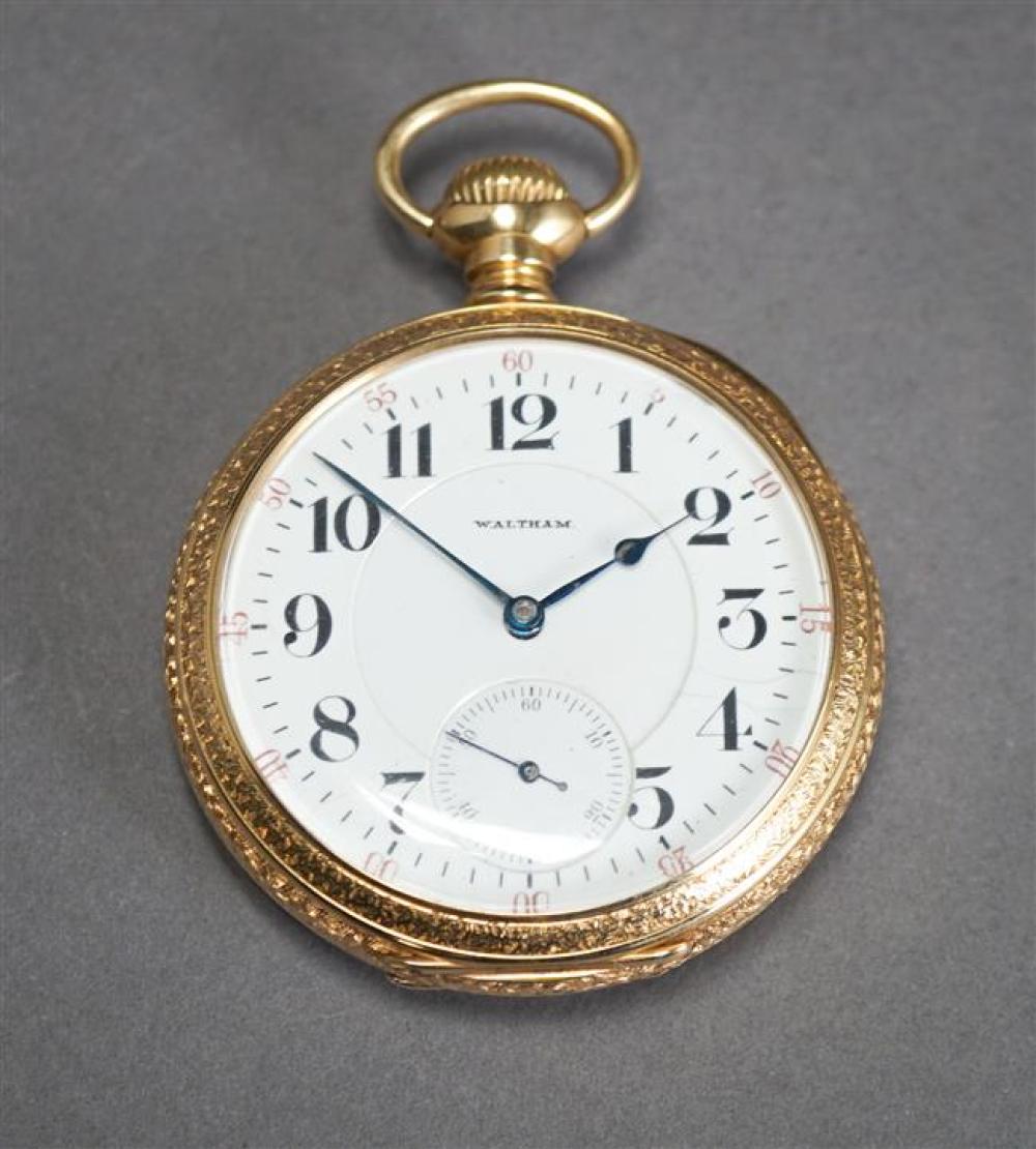 WALTHAM 14-KARAT YELLOW-GOLD