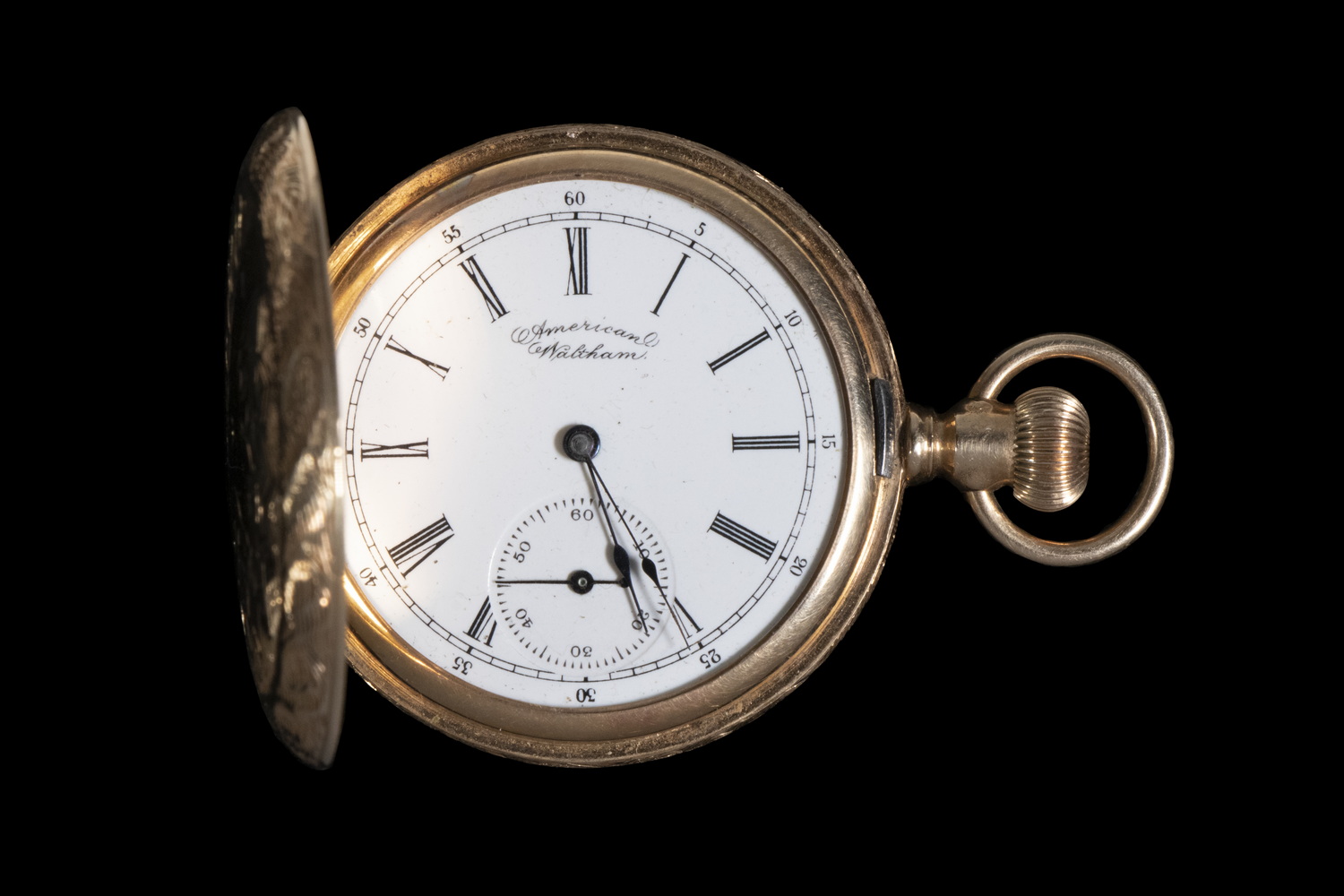 WALTHAM 14K GOLD POCKET WATCH