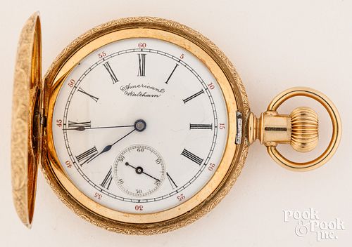 WALTHAM 14K GOLD POCKET