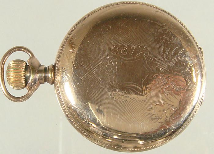 Waltham 14K YGF HC 16S pocket