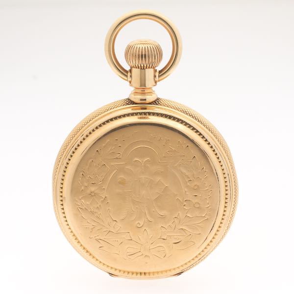 WALTHAM 18 SIZE 14K GOLD HUNTER'S