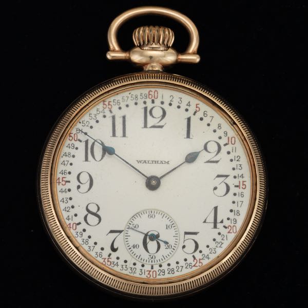 WALTHAM 645 21 JEWEL POCKETWATCH 50