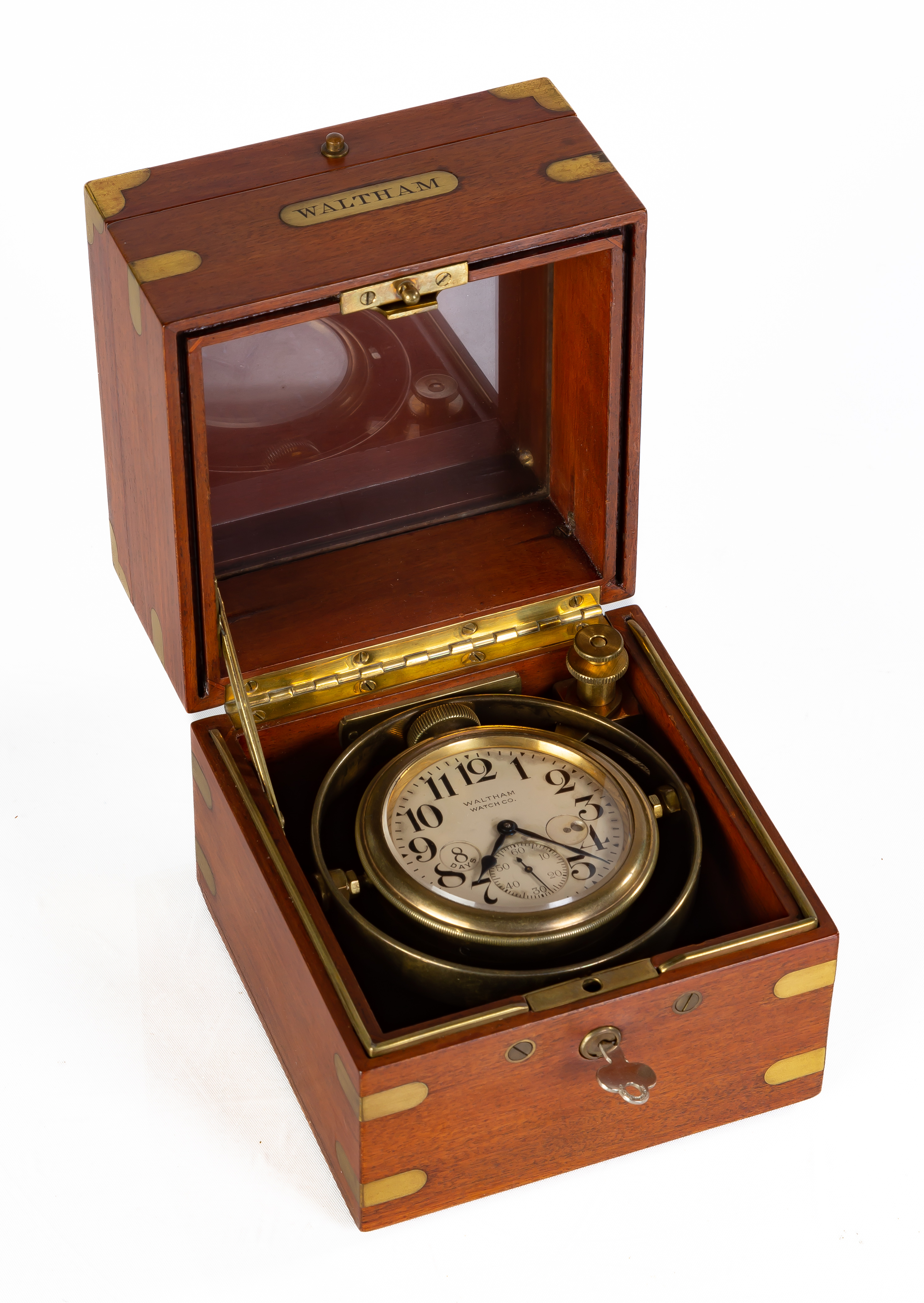WALTHAM 8-DAY MARINE CHRONOMETER
