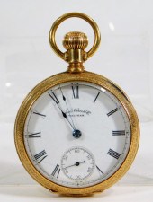 WALTHAM AMERICAN WATCH CO. 14K