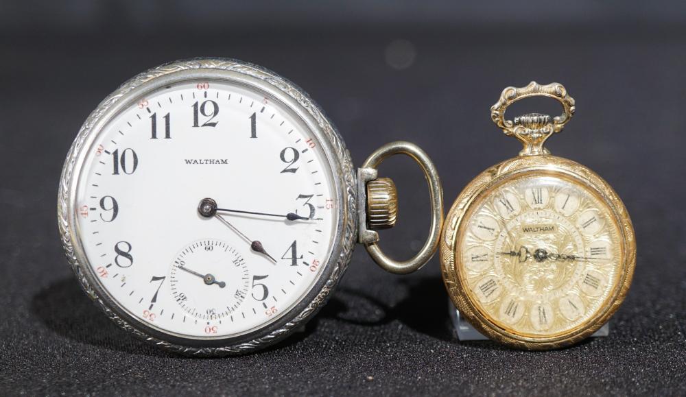 WALTHAM CHROME METAL OPEN FACE