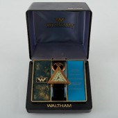 WALTHAM GOLD-FILLED MASONIC WA