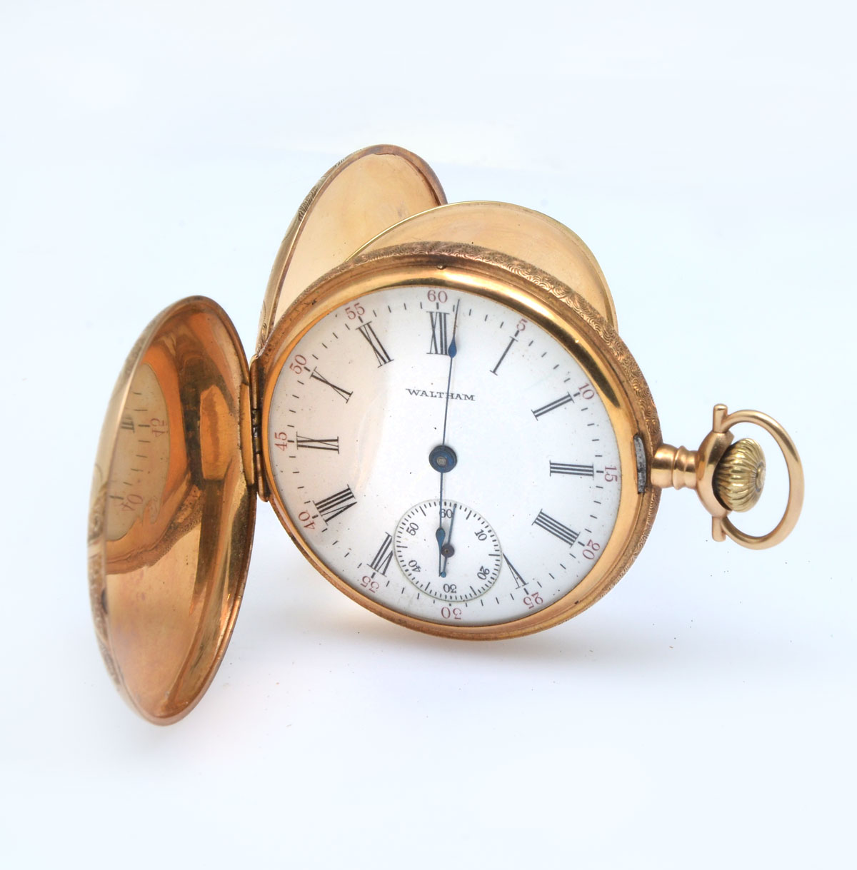 WALTHAM GOLD POCKET WATCH