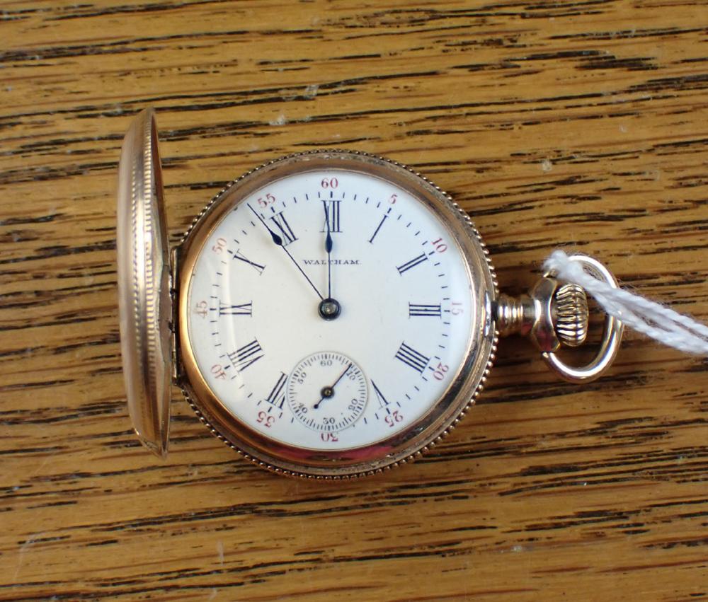 WALTHAM MODEL 1891 HUNTER CASE