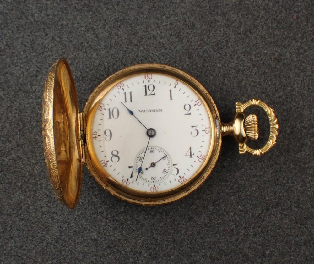 WALTHAM MODEL 1907 HUNTER CASE