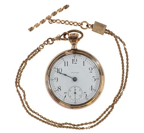 WALTHAM P. S. BARTLETT POCKET WATCH