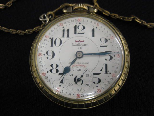 Waltham Railroad Pocketwatch 25