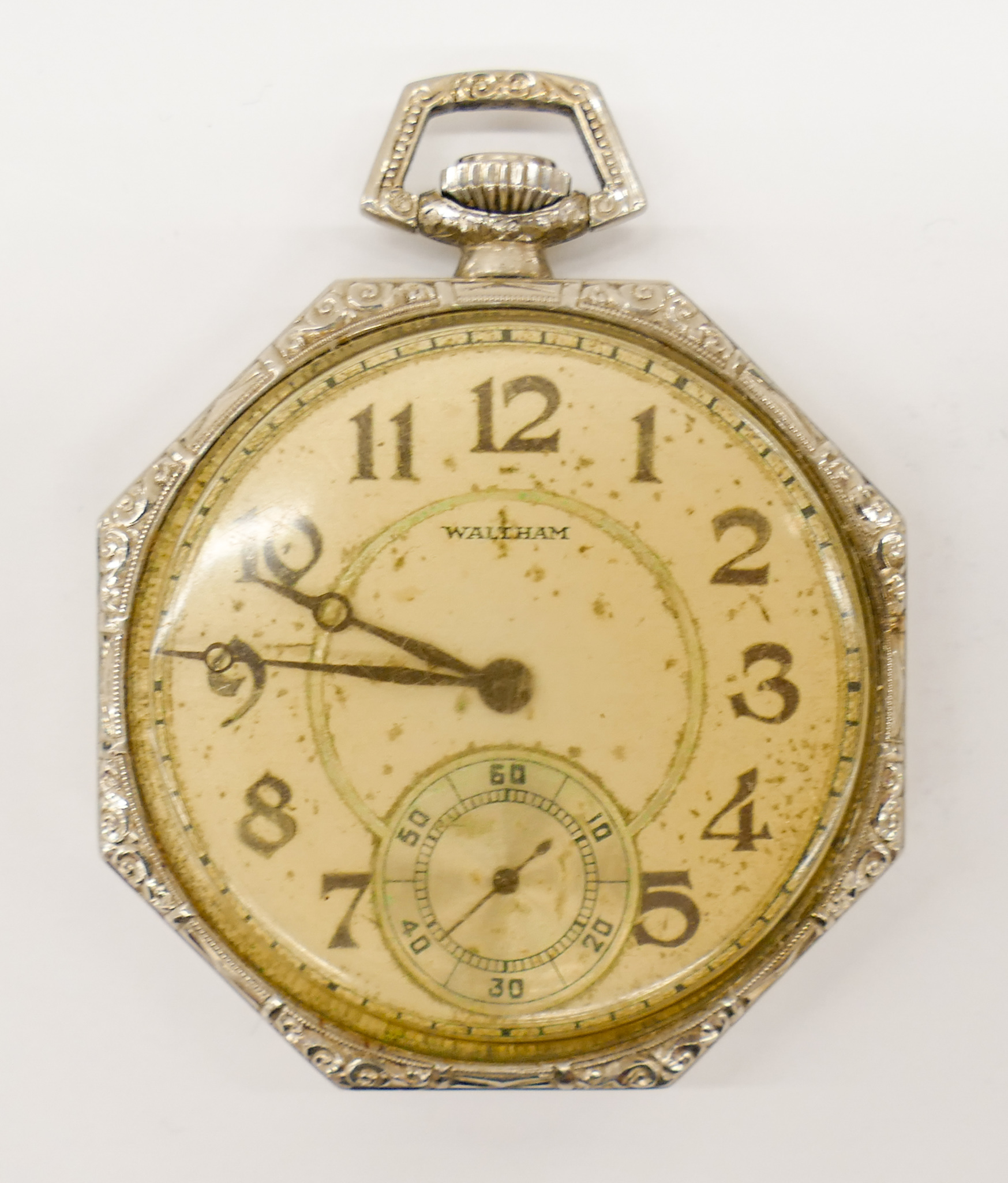 Waltham Royal 14k Art Deco Pocket