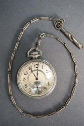 WALTHAM WHITE GOLD FILLED OPEN