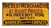 WALTHER'S DEPARTMENT STORE TIN