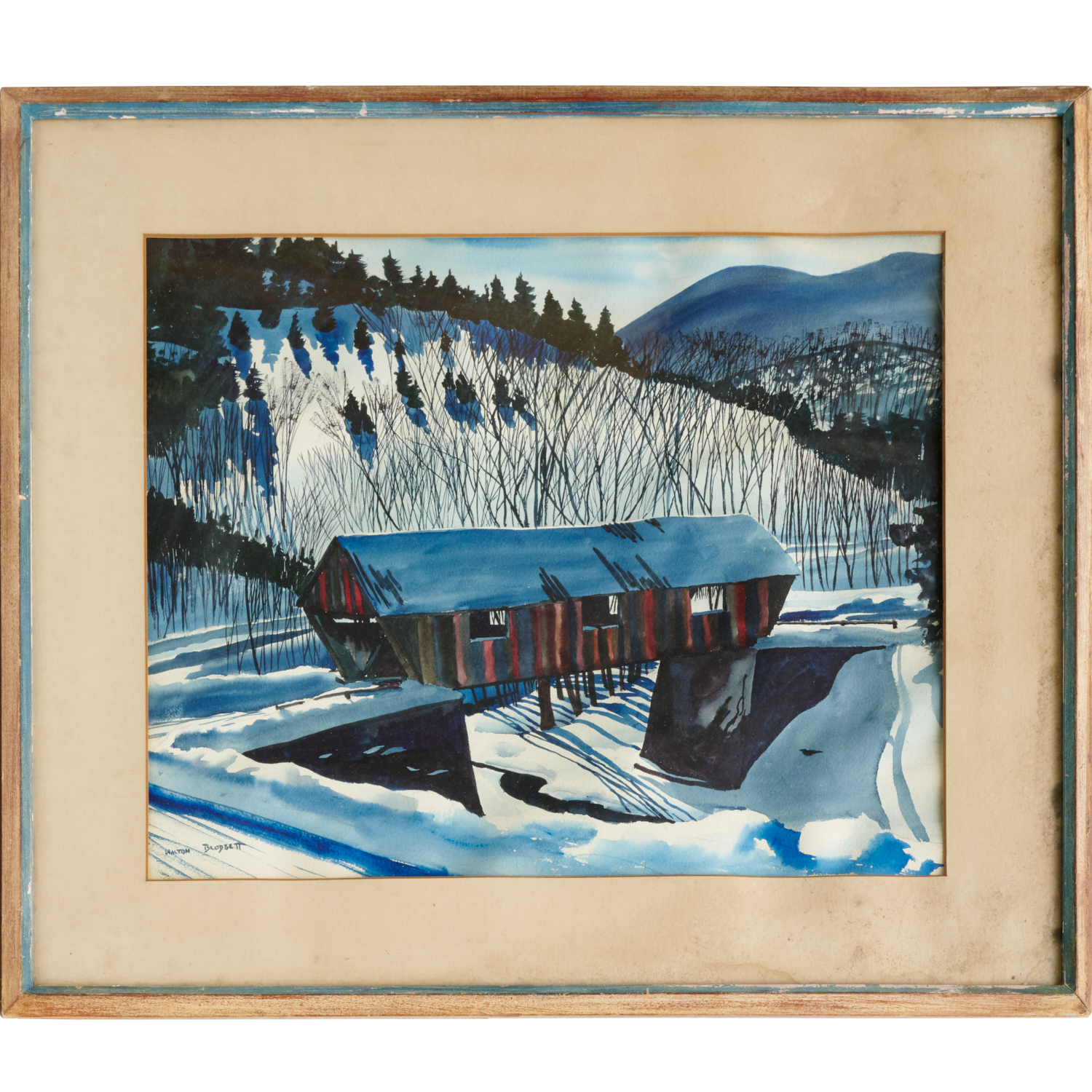 WALTON BLODGETT, PAINTING Walton