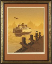 WALTON BUTTS TEN SILKSCREEN PR