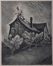 WANDA GAG "WAGON HOUSE" LITHOG