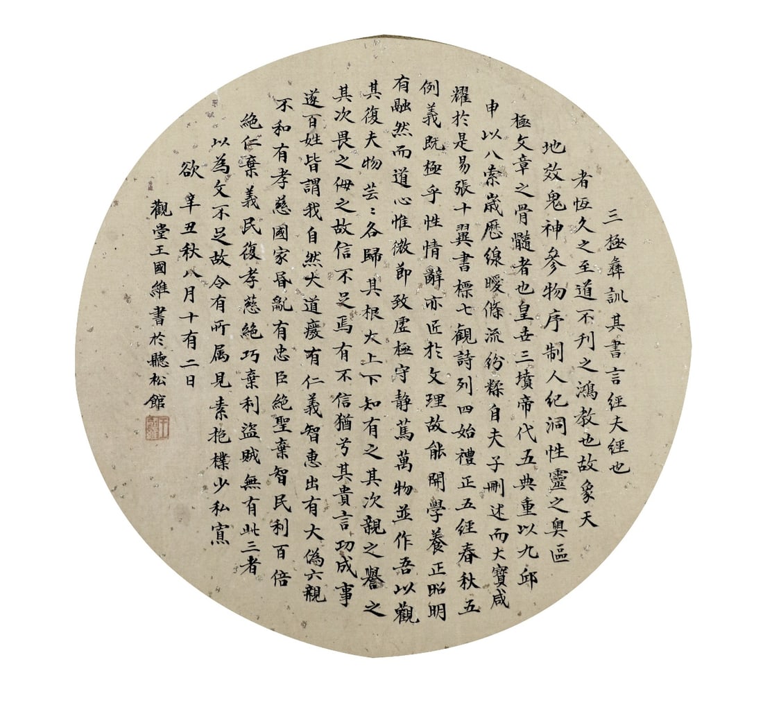 WANG GUOWEI (1877-1927), ATTRIBUTED