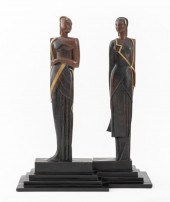 WANG JIDA "EAST & WEST" BRONZE