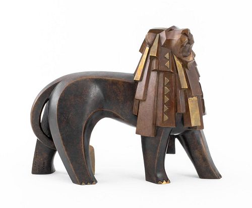 WANG JIDA &QUOT;LION&QUOT; BRONZE