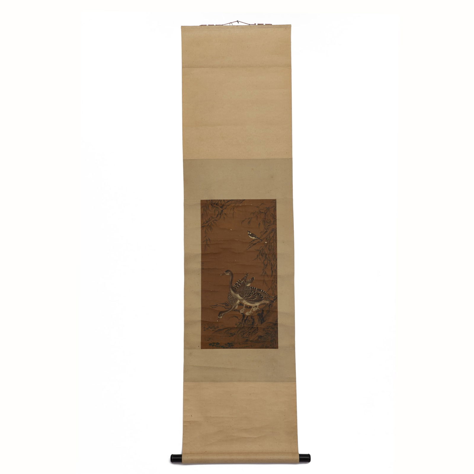 WANG RUO DUCK POND SCROLL