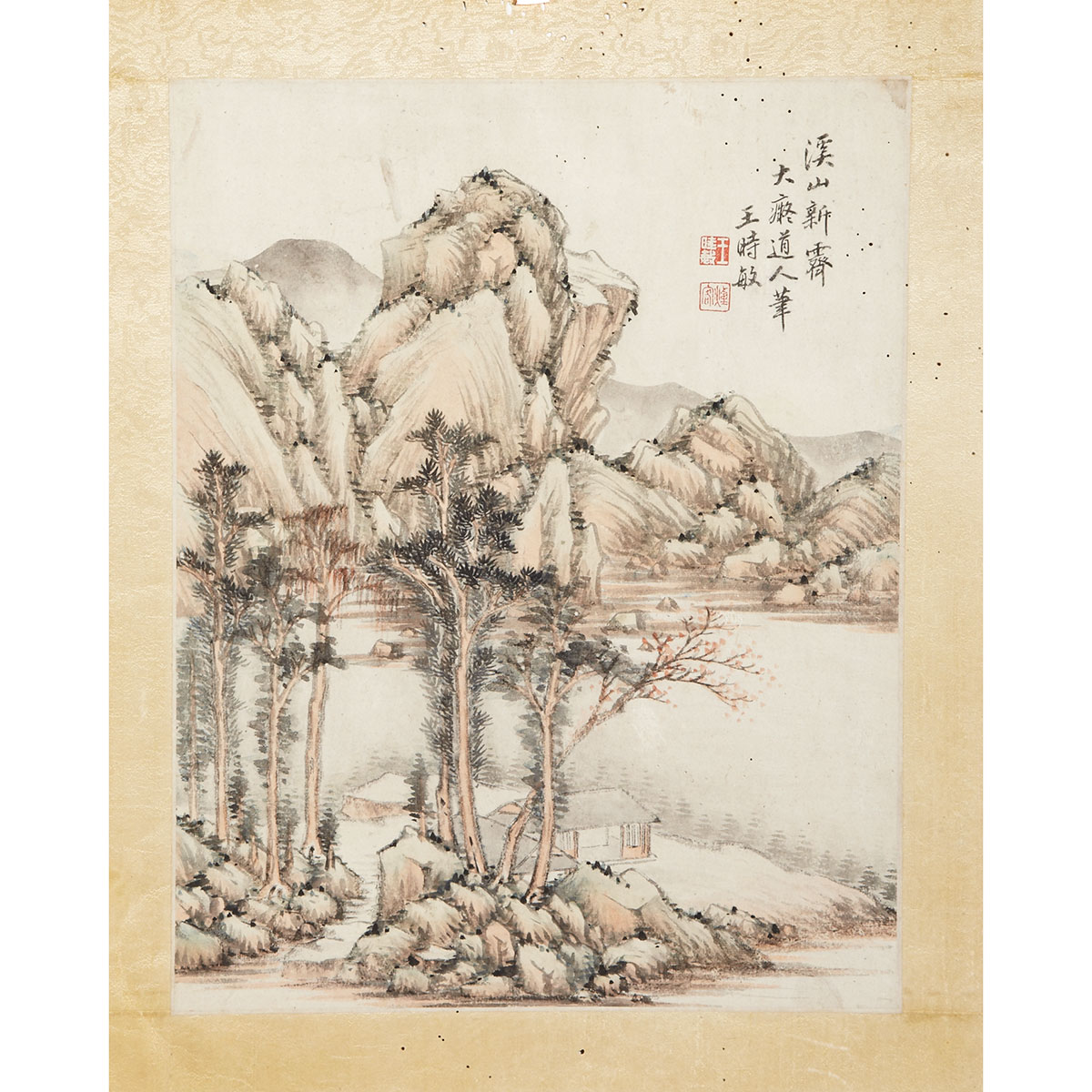 Wang Shimin (1592-1680) LANDSCAPE