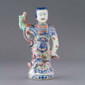 WANLI WUCAI PORCELAIN BOY STAT