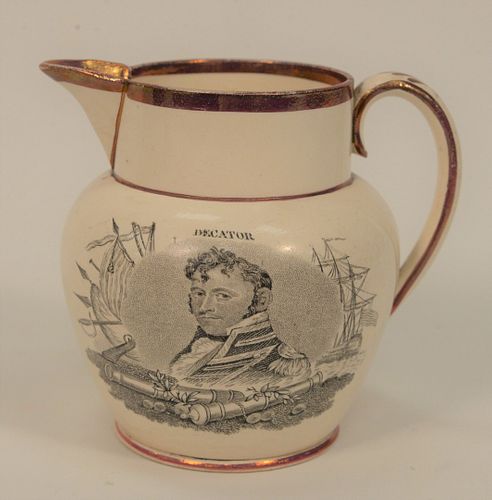 WAR 1812 STRAWBERRY LUSTERWARE