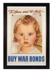 WAR BONDS POSTERLarge War Bond