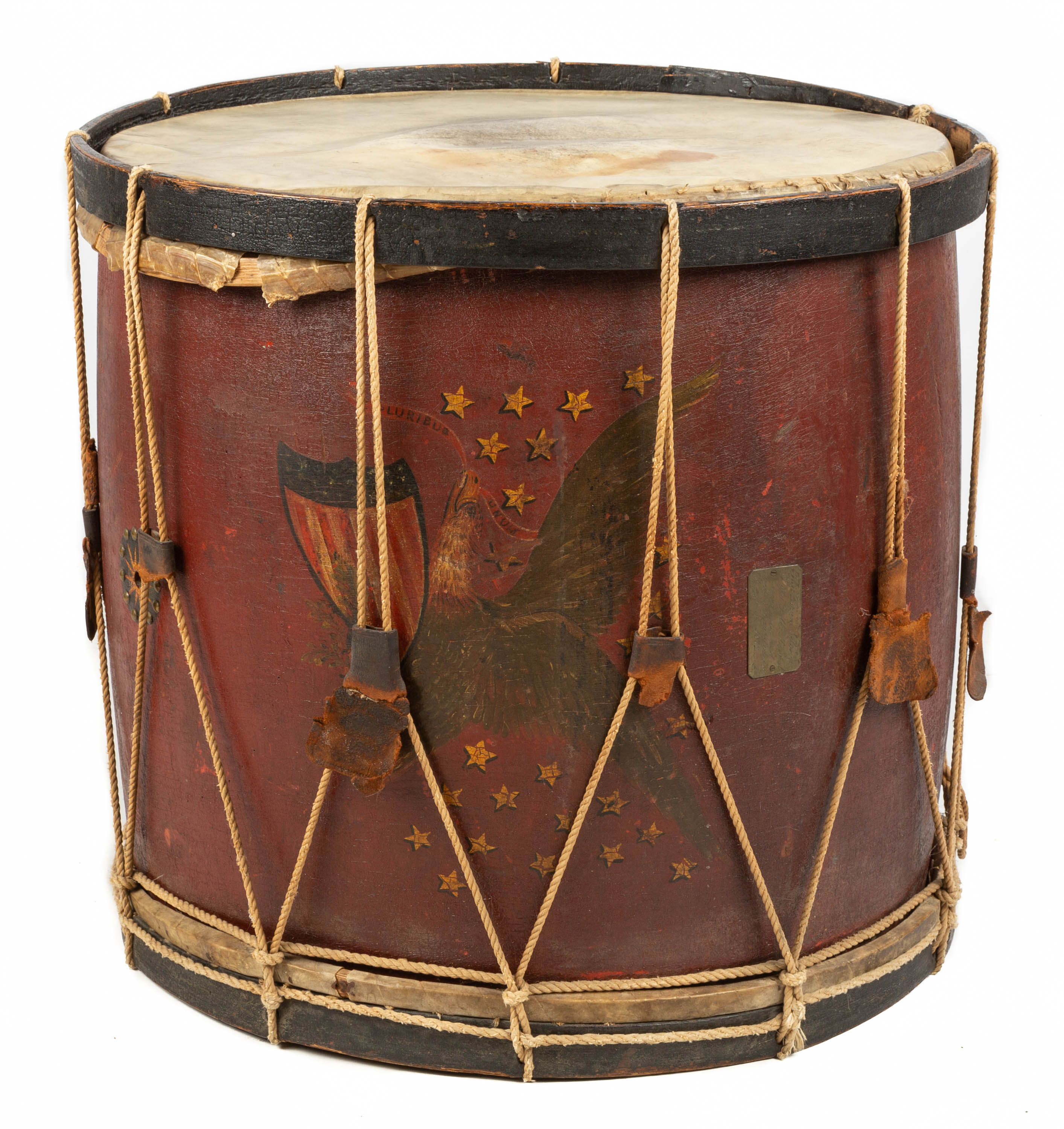 WAR OF 1812 ERA MILITARY DRUM