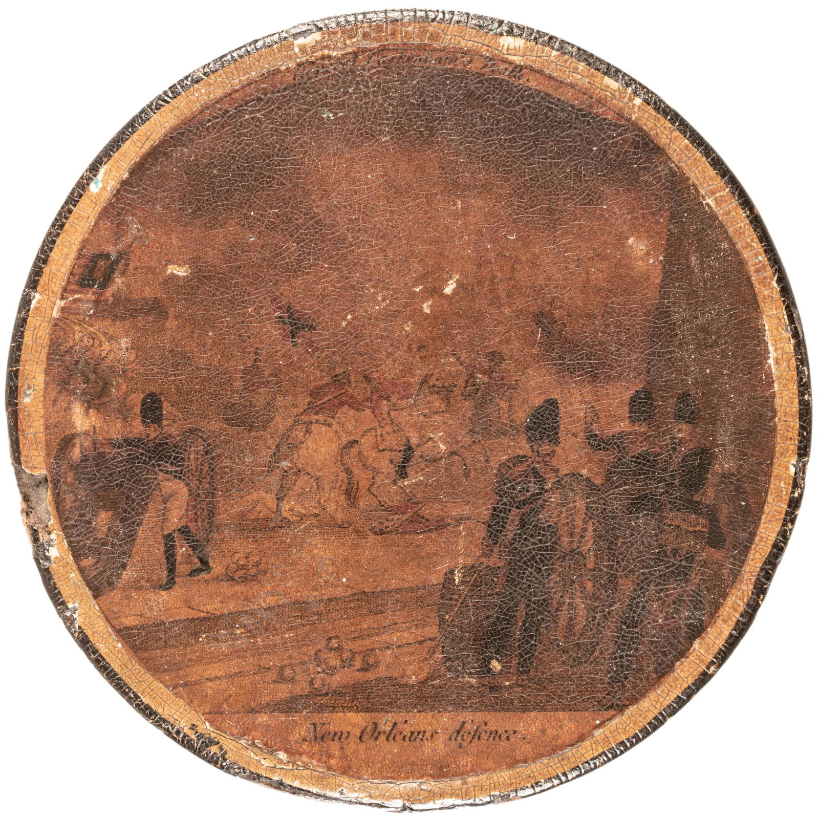 WAR OF 1812 NEW ORLEANS DEFENCE