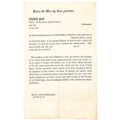 WAR OF 1812, RARE AMERICAN PRI